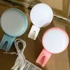 Mini portable round beauty usb charging live streaming light with the same style as Douyin's popular mobile phone fill light details Picture